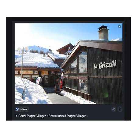 Studio 1 Piece Plagne Village 4 Personnes 2050 M Pied Des Pistes La Plagne Exteriér fotografie